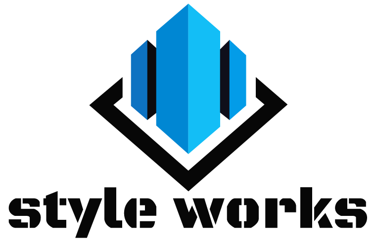 logo Style Works Blauw